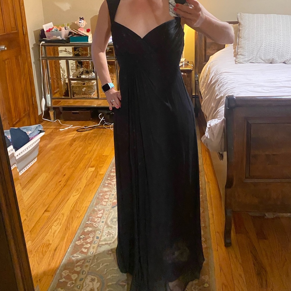 Amsale Size 2 Silk gown